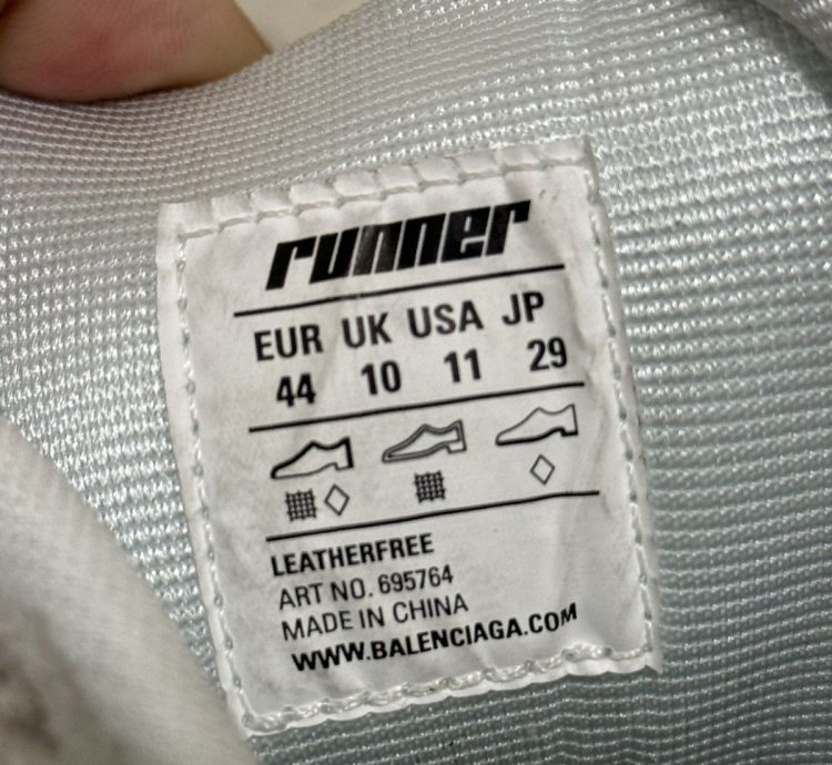 New Balenciaga High Top Runner Sneaker