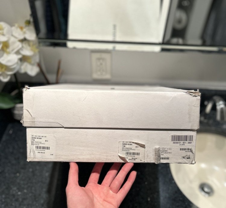 NEW Balenciaga Track Yellow Grey Size 42 (9US) WITH BOX