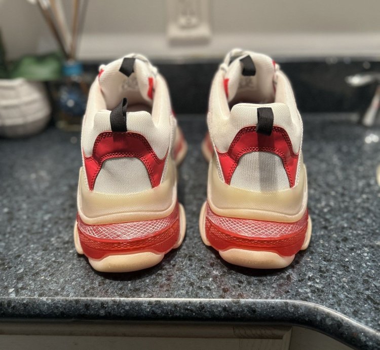 NEW Balenciaga Triple Red White Size 46 (13US)