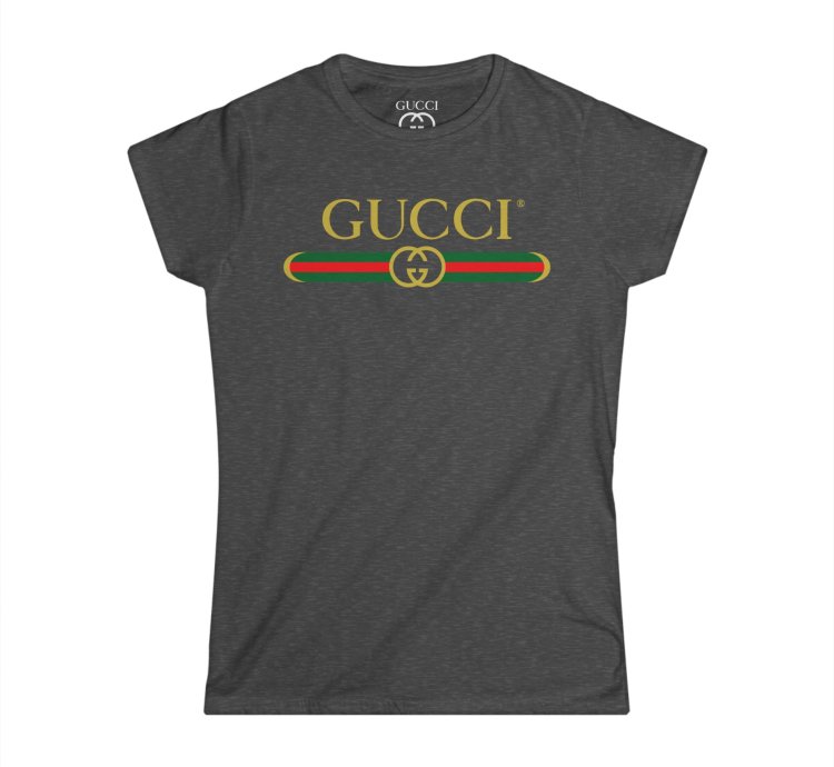 Gucci GG women charcoal T-shirt - Size USA