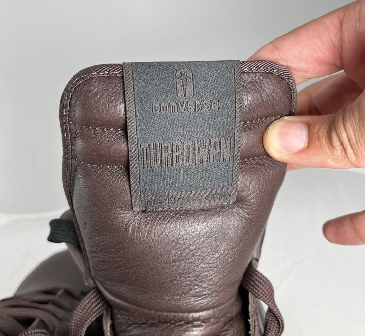 NEW Converse Box TURBOWPN Hi Rick Owens DRKSHDW Clay