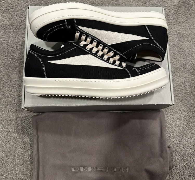NEW DRKSHDW SS23 EDFU VINTAGE SNEAKS VANS DARKDUST CANVAS