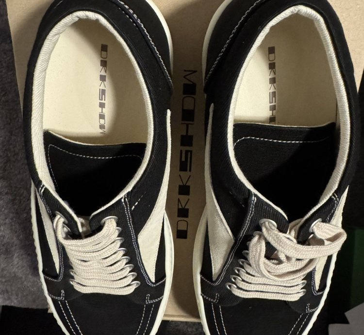 NEW DRKSHDW Vintage Sneaks Black 13 oz Denim