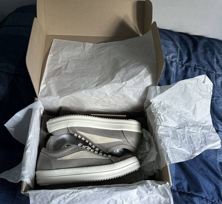 NEW DRKSHDW Vintage Sneaks Pearl Overdyed Denim