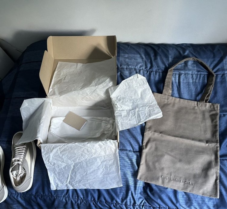 NEW DRKSHDW Vintage Sneaks Pearl Overdyed Denim