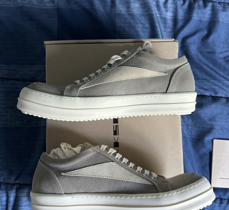 NEW DRKSHDW Vintage Sneaks Pearl Overdyed Denim