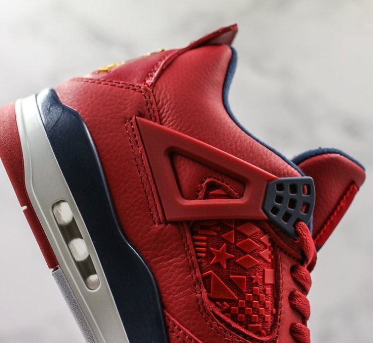Nike Air Jordan 4 Retro ' FIBA ' Red CI1184-617