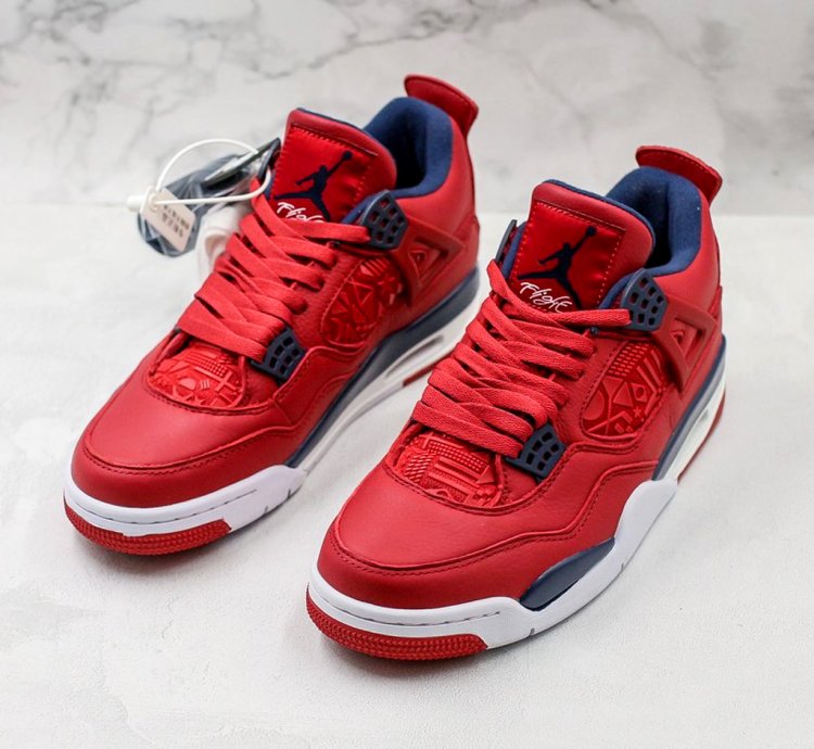 Nike Air Jordan 4 Retro ' FIBA ' Red CI1184-617