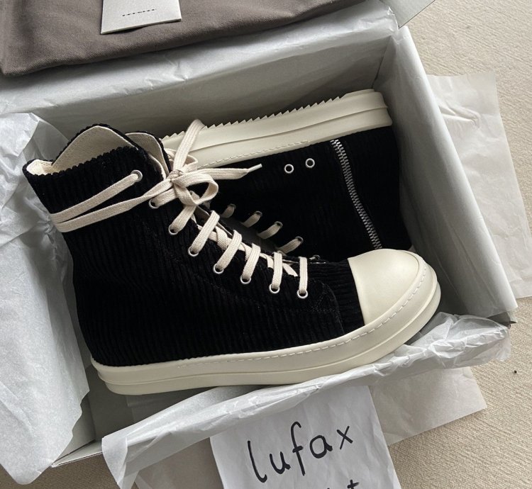 NEW FW22 STROBE DRKSHDW HIGHTOP RAMONES CORDUROY