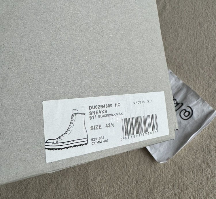NEW FW22 STROBE DRKSHDW HIGHTOP RAMONES CORDUROY