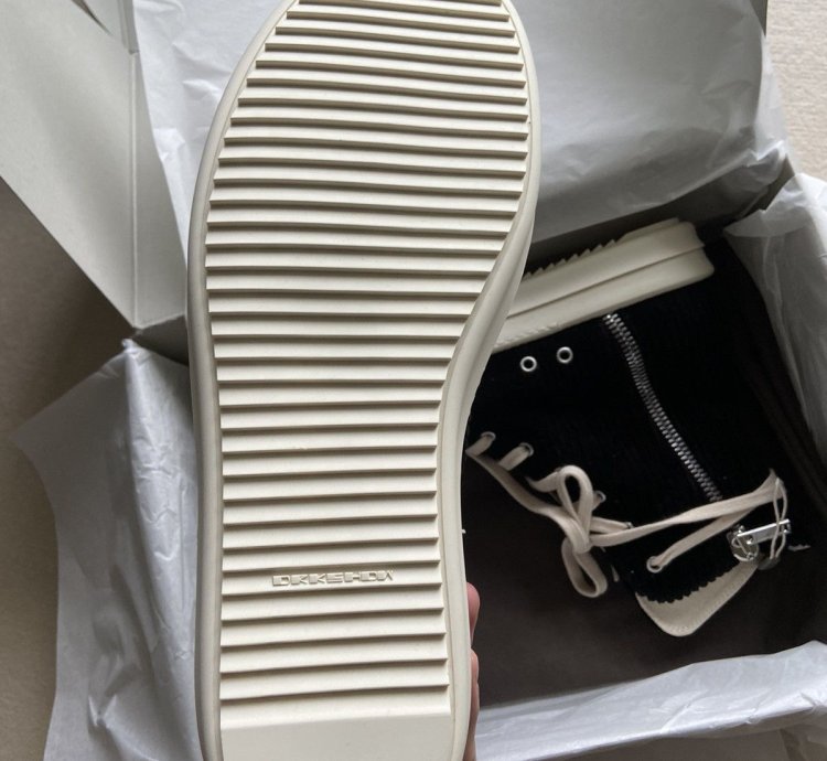 NEW FW22 STROBE DRKSHDW HIGHTOP RAMONES CORDUROY