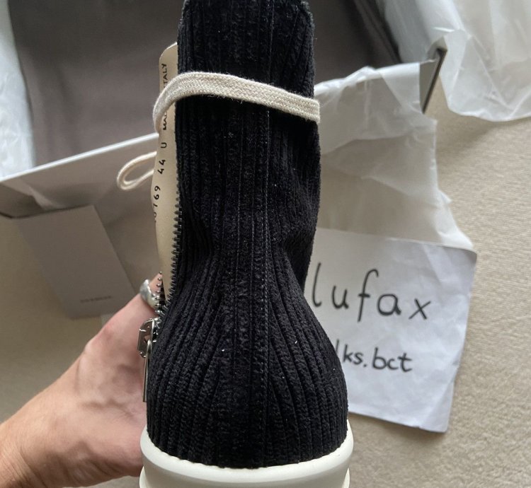 NEW FW22 STROBE DRKSHDW HIGHTOP RAMONES CORDUROY