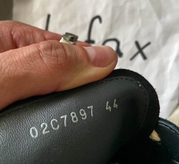 NEW FW23 LUXOR VANS VINTAGE SNEAKS REEDITION BLACK 44