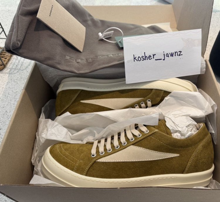 NEW FW24 Porterville Vintage Sneaks Ochre Cotton Moleskin