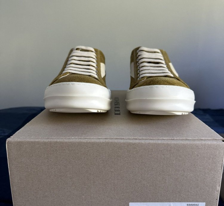 NEW FW24 Porterville Vintage Sneaks Ochre Cotton Moleskin