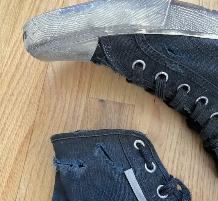 New In Box Destroyed Paris Sneakers (46) Fits US 13