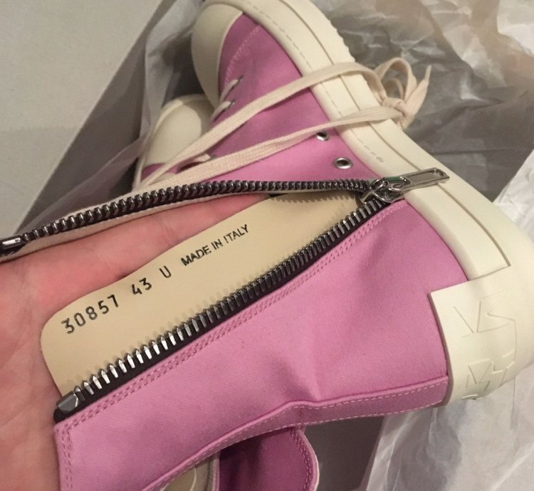 NEW PINK RAMONES HIGH GETHSEMANE ASAP CARTI TRAVIS sz 43