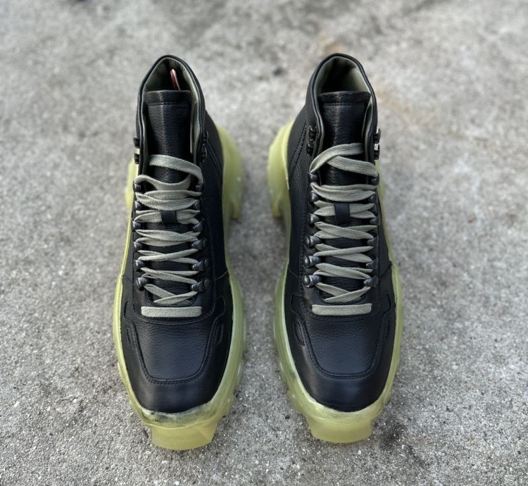 NEW Rick Owen FW19 Larry Tractor Boots Size 42 (9US)