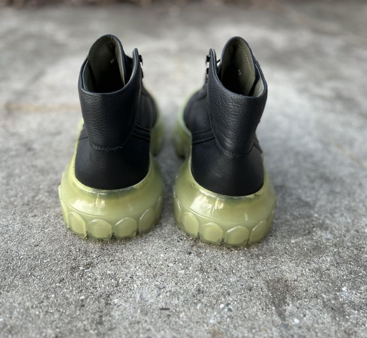 NEW Rick Owen FW19 Larry Tractor Boots Size 42 (9US)