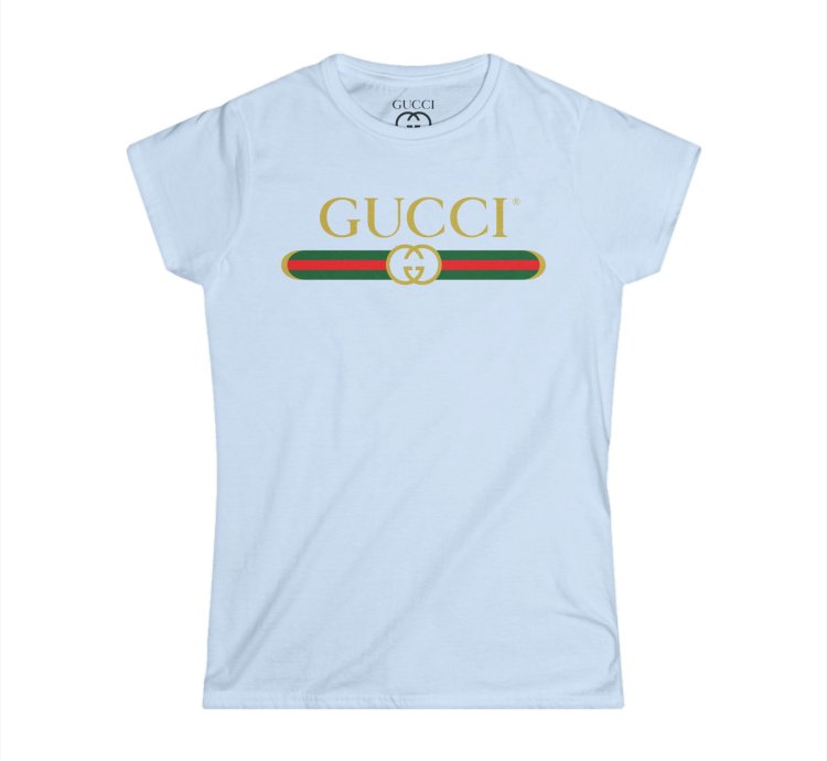 Gucci GG women light blue T-shirt - Size USA