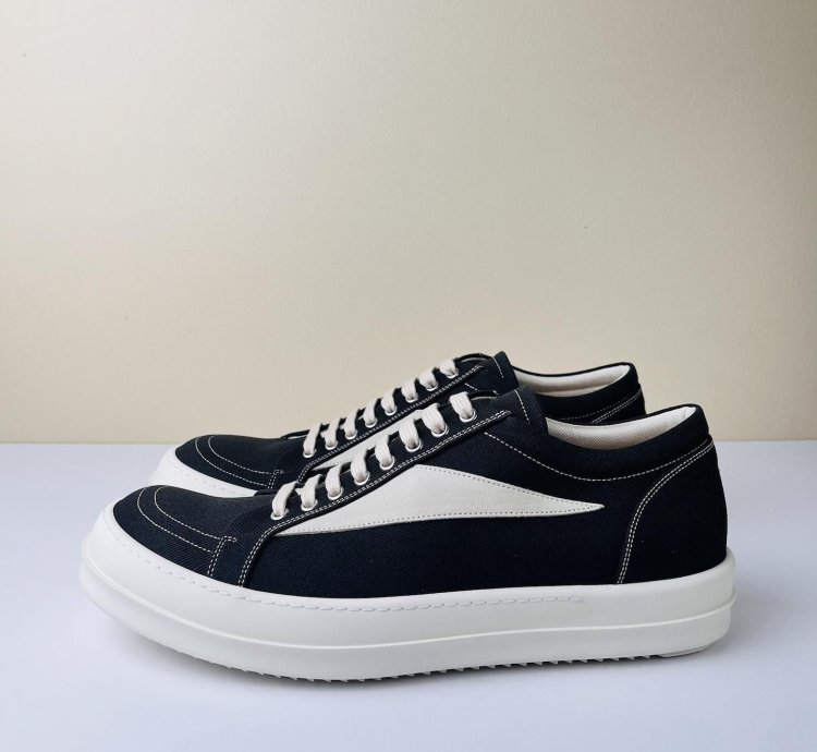 NEW Rick Owens 22oz Denim Vans Vintage Low Sneakers