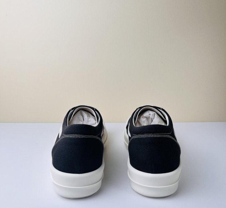 NEW Rick Owens 22oz Denim Vans Vintage Low Sneakers