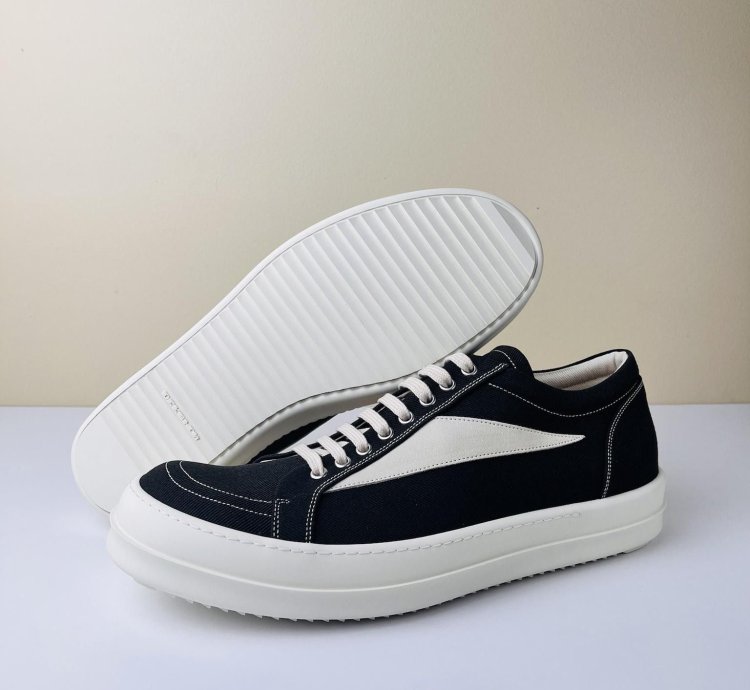NEW Rick Owens 22oz Denim Vans Vintage Low Sneakers