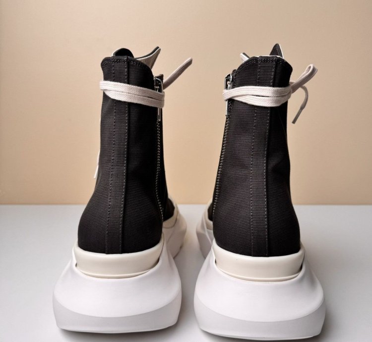 NEW Rick Owens Abstract High 22oz Denim Dark Dust Milk