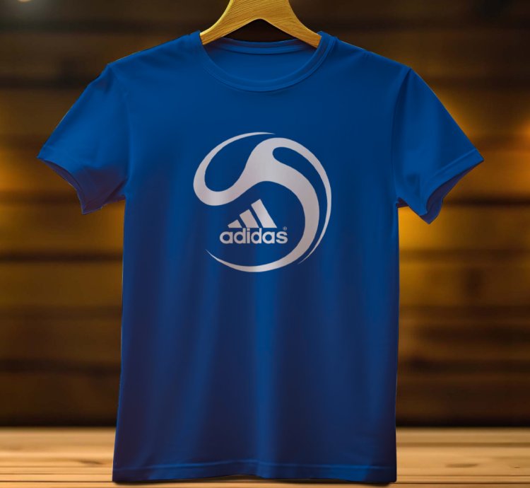 ADIDAS Ball Logo men funny mens Tshirt Size USA