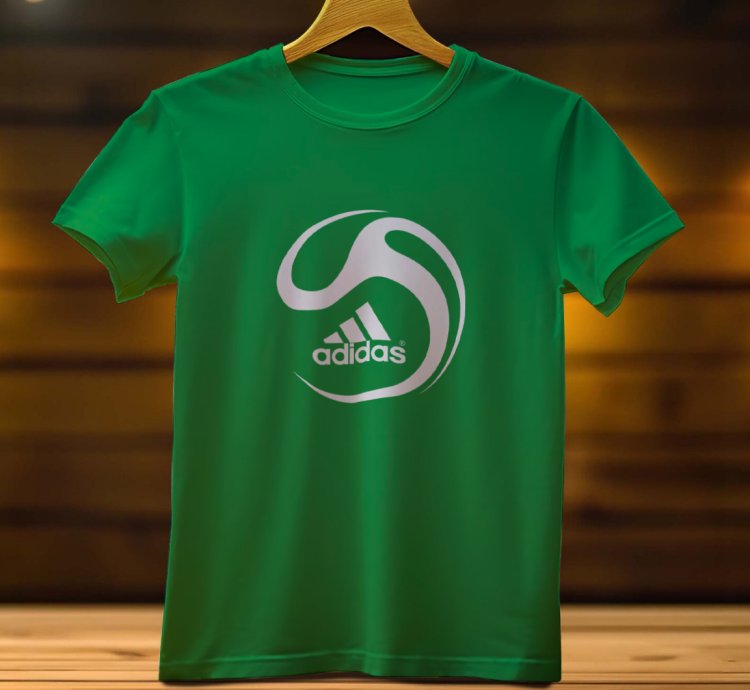 ADIDAS Ball Logo men funny mens Tshirt Size USA