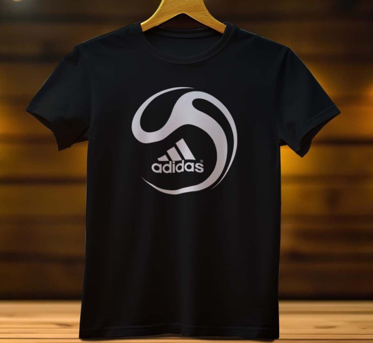 ADIDAS Ball Logo men funny mens Tshirt Size USA