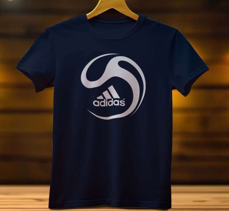 ADIDAS Ball Logo men funny mens Tshirt Size USA