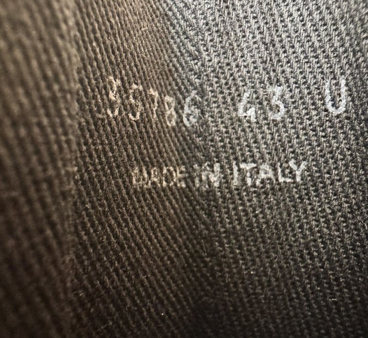 NEW Rick Owens Abstract High 22oz Denim Sneakers