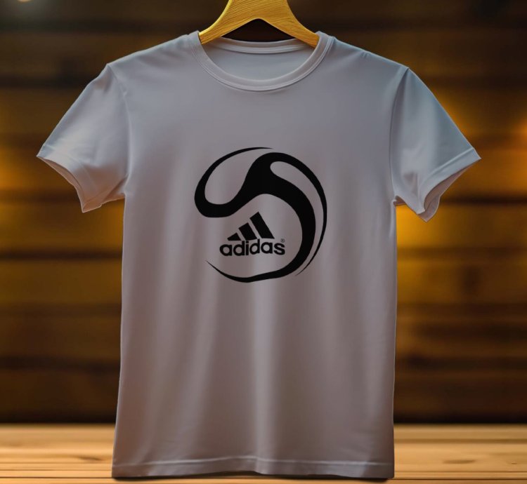 ADIDAS Ball Logo men funny mens Tshirt Size USA