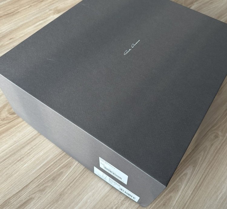 NEW Rick Owens leather sock sneakers