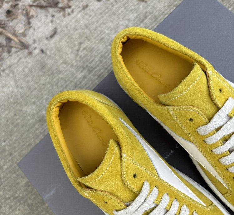New Sample Vans Vintage Sneakers Lemon