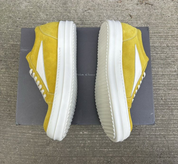 New Sample Vans Vintage Sneakers Lemon