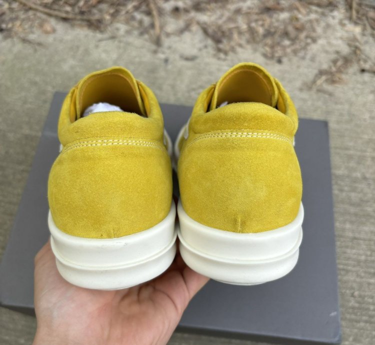 New Sample Vans Vintage Sneakers Lemon