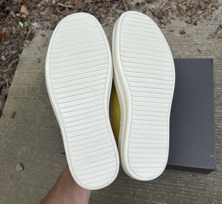 New Sample Vans Vintage Sneakers Lemon