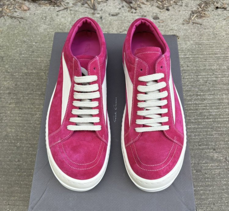 New Sample Vans Vintage Sneakers Pink