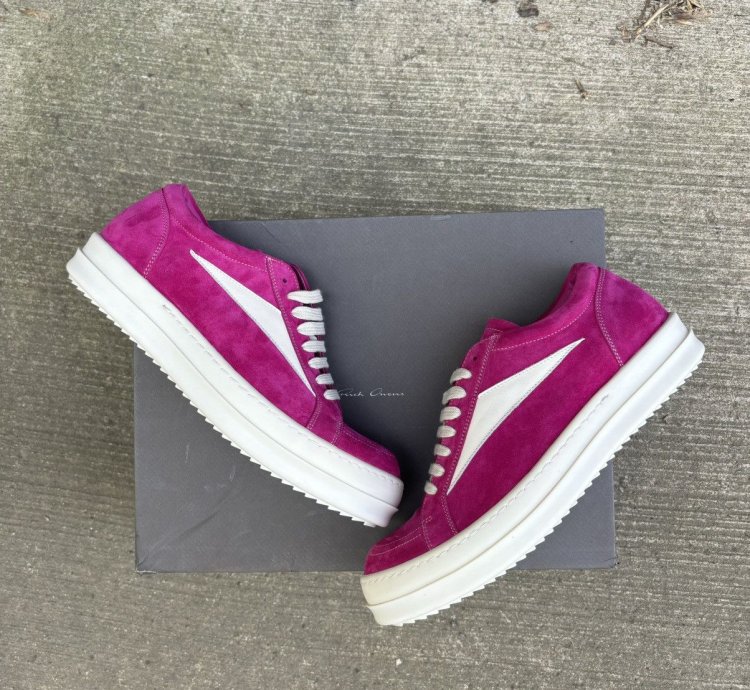 New Sample Vans Vintage Sneakers Pink