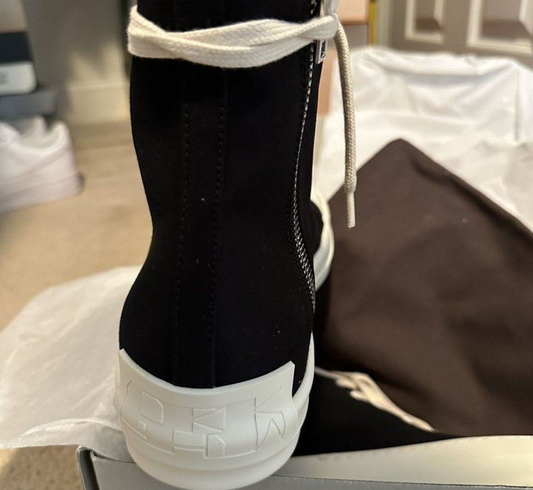 NEW SIZE 10 5 DRKSHDW Canvas High Ramones