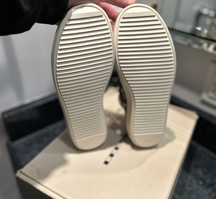 NEW SS18 Rick Owen Ramone Dust Milk Size 41