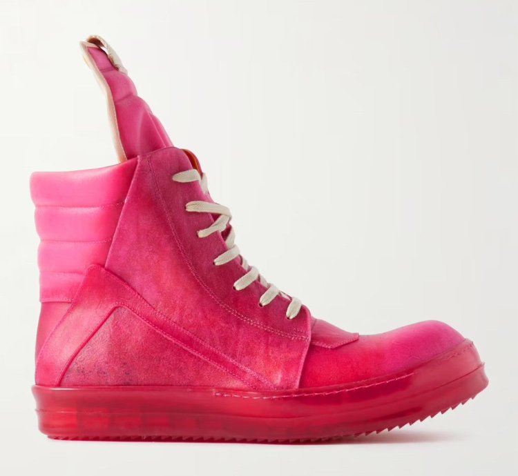 NEW SS23 Edfu Hot Pink Transparent Leather Geobasket