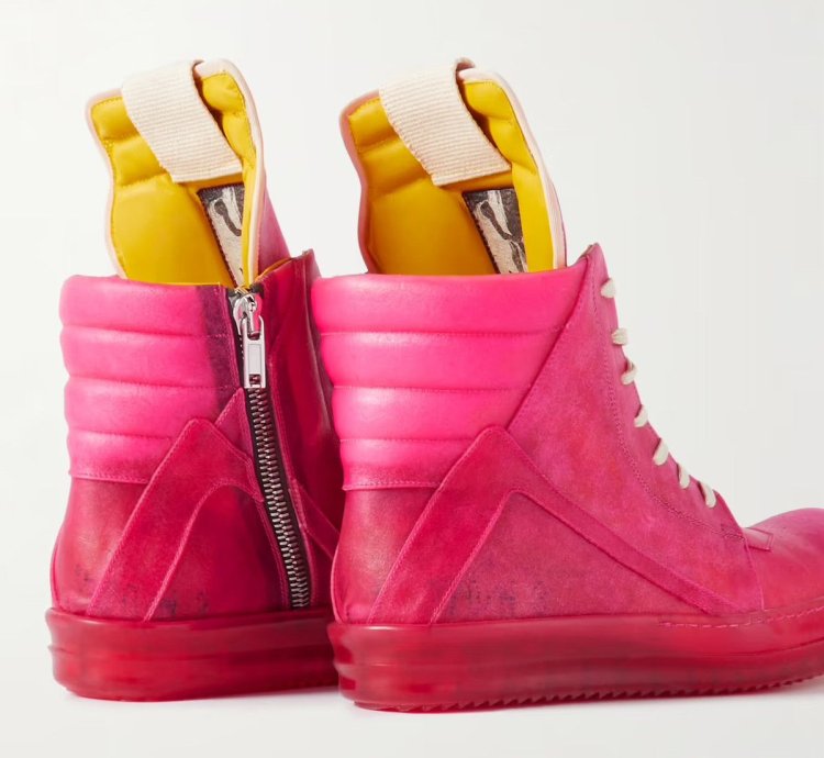 NEW SS23 Edfu Hot Pink Transparent Leather Geobasket