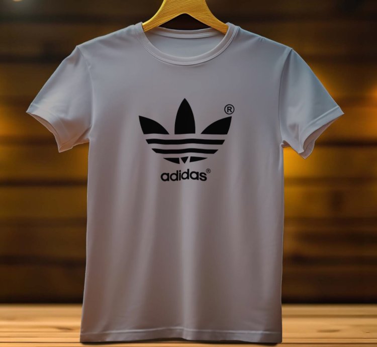ADIDAS Logo funny Mens Tshirt Size USA