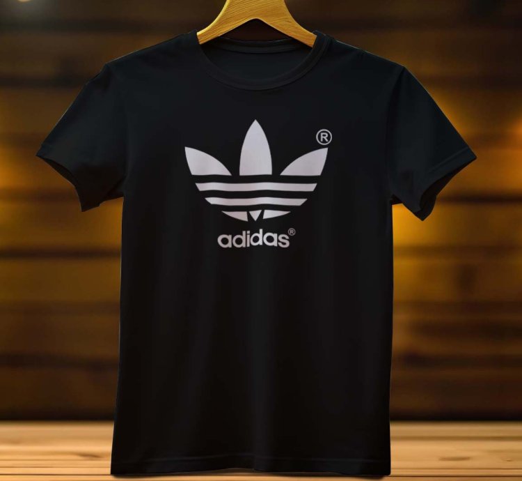 ADIDAS Logo funny Mens Tshirt Size USA
