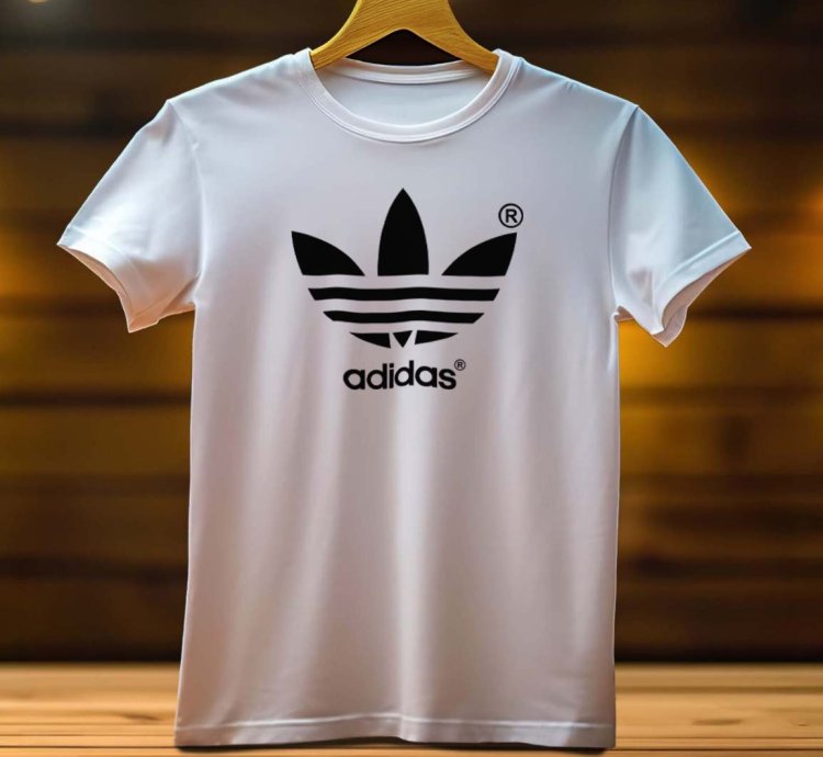 ADIDAS Logo funny Mens Tshirt Size USA