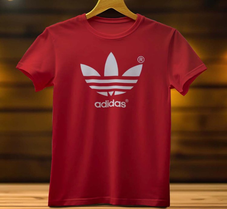 ADIDAS Logo funny Mens Tshirt Size USA