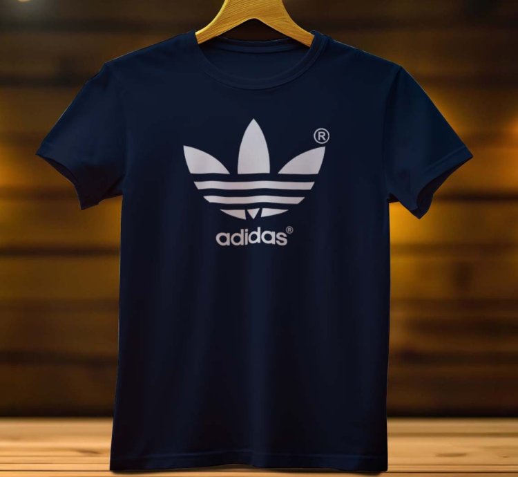 ADIDAS Logo funny Mens Tshirt Size USA